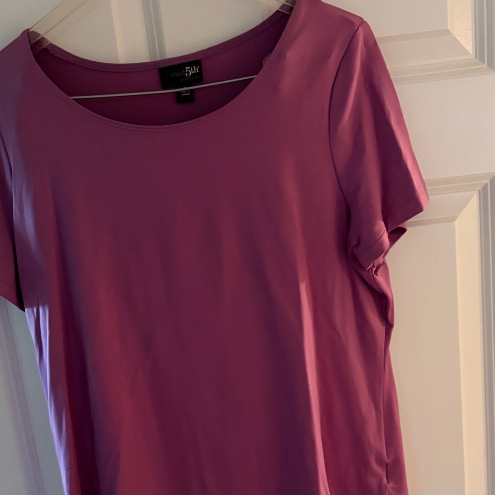 East 5th Magenta Short Sleeve Top